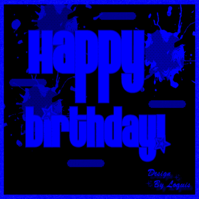 Happy Birthday blue Pictures, Images and Photos