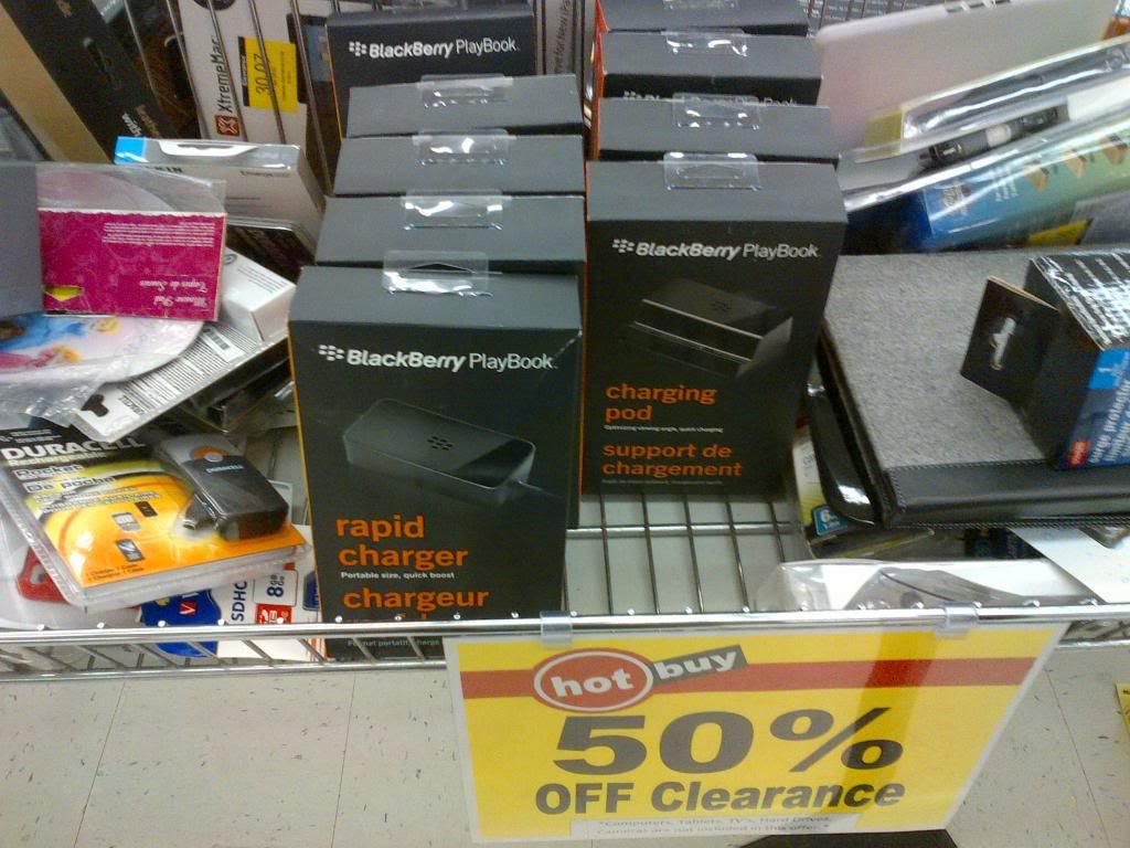 [Staples] Blackberry Playbook Rapid Charger 8.45 incl tax Staples