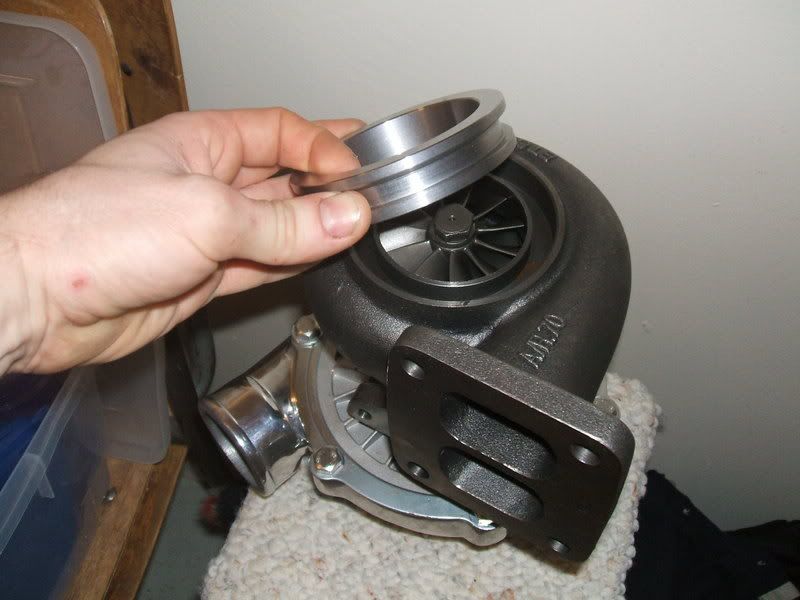 Welding vband flange to T04 turbine housing Dodge SRT Forum