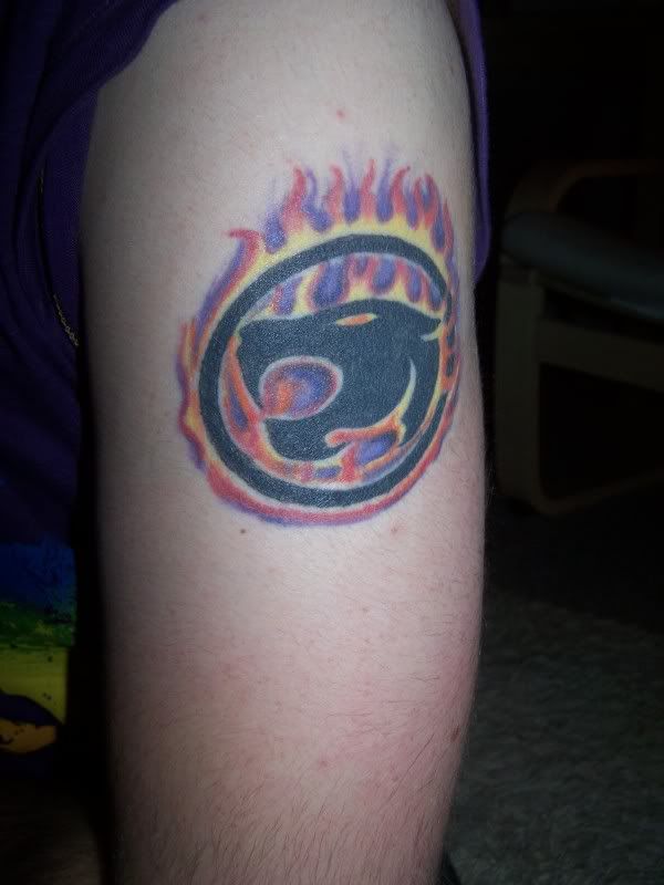 My Thundercats Logo Tattoo