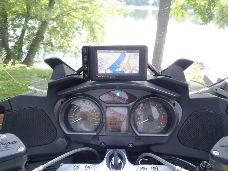 Miguel gps mount for bmw r1200rt #3