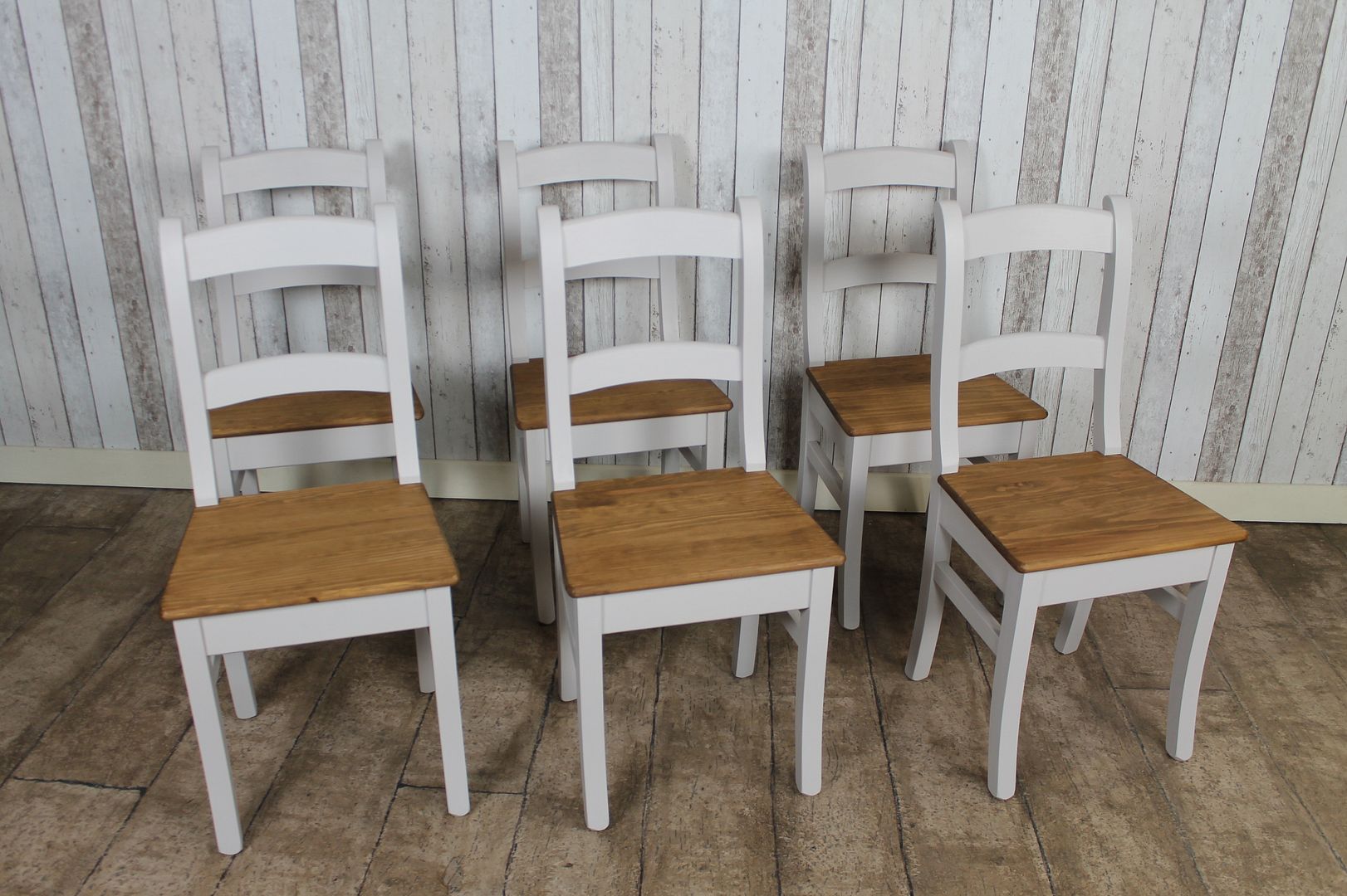 PAINTED PINE CHAPEL CHAIR SHABBY CHIC PINE KITCHEN DINING CHAIR FARROW