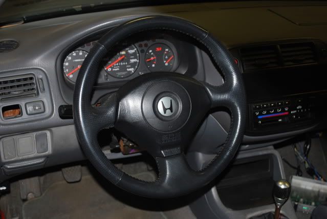 2000 Honda civic steering wheel size #6