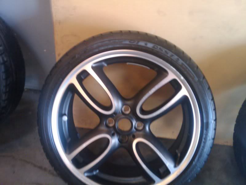 MINI COOPER GP 18 INCH WHEELS AND TIRES I AM LOCATED IN SAN DIEGO