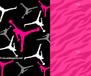 Jordans and Zebra Myspace Backgrounds