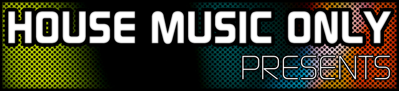 house music logo. House Music Only presents