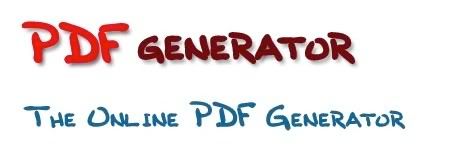 PDF Generator - Otra opción para convertir Online