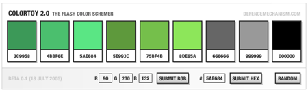 ColorToy 2.0 - Generador de paletas de colores