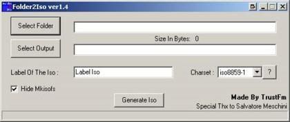 Folder2Iso - Crea tus imagenes ISO facilmente