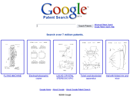 Google Patents - Poderoso buscador de patentes