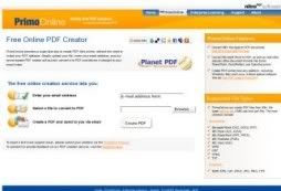 PrimoOnline - Crea PDF en linea muy rapido