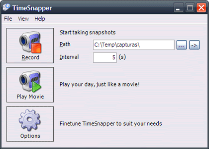 TimeSnapper - Captura las pantallas de tu computador