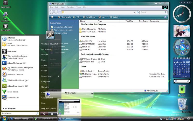 Haz que tu Windows Xp se vea como Windows Vista