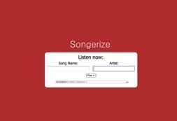 Songerize - Escucha las canciones que te gustan ONLINE