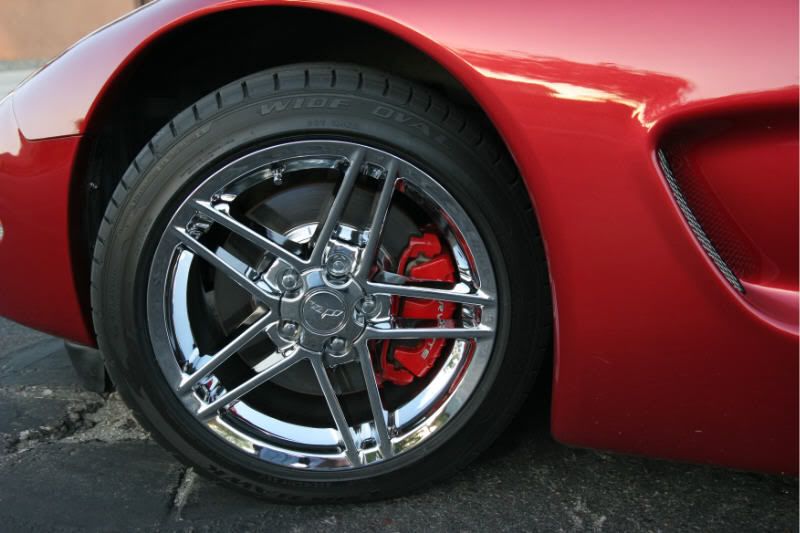 Who has chrome rotor hub covers? CorvetteForum Chevrolet Corvette