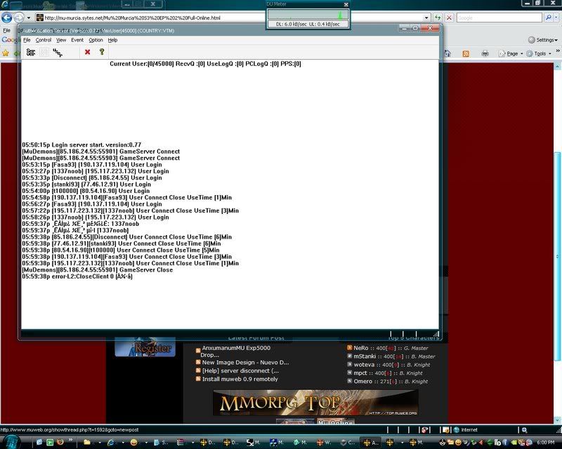 ahile - [Help] Join Server Error - RaGEZONE Forums