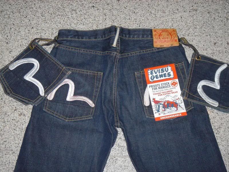 Chain Stitch Jeans