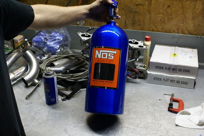 EVO 8 N.O.S. nitrous kit on stock manifold. COMPLETE! EvolutionM