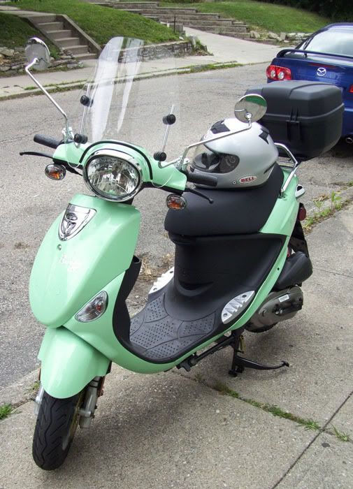 I primarily use it to go to and from work (at UC) or to scoot around the 