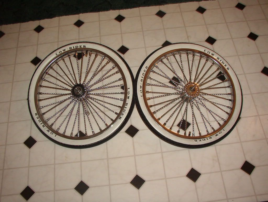lowrider bike rims twisted