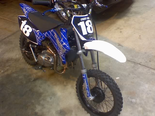 yamaha ttr 50 front fender