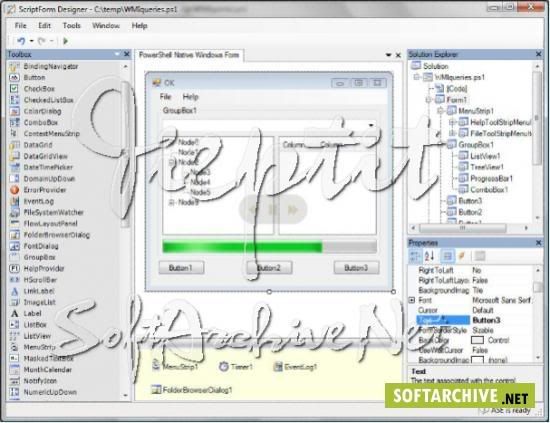Admin Script Editor 3.5.3052.24407