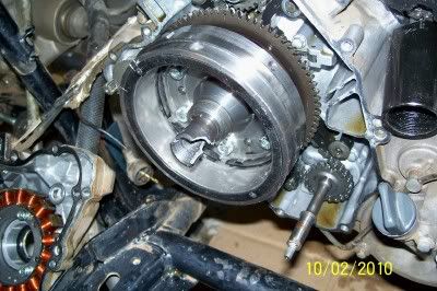how NOT to split the cases! - Kawasaki ATV Forum kx450 engine diagram 