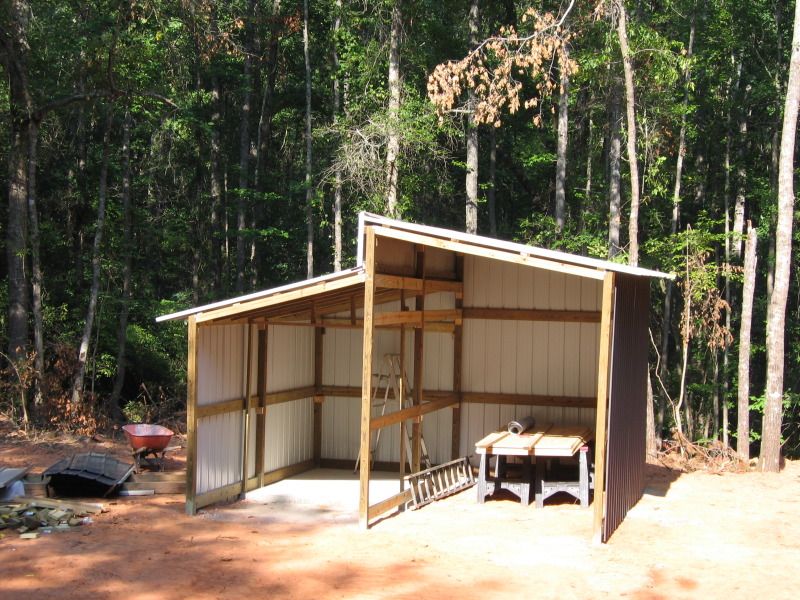 Equipment sheds tractor storage the single automobile tractor storage 