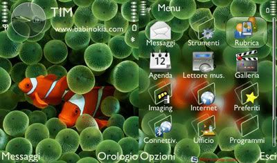 Motorola 6121 on Clownfish   Nokia S60 Theme   Mobile Phones   Reviews   Themes