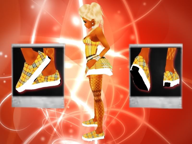  orange white imvu avatars