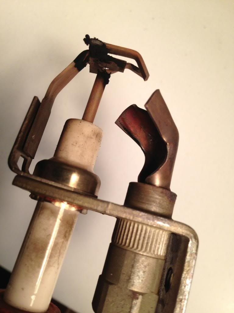 Dirty Flame Sensor on Propane Furnace