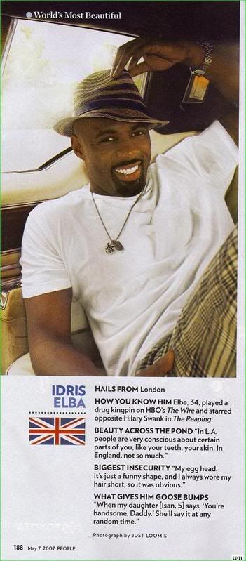 idris elba is around the world most beautiful