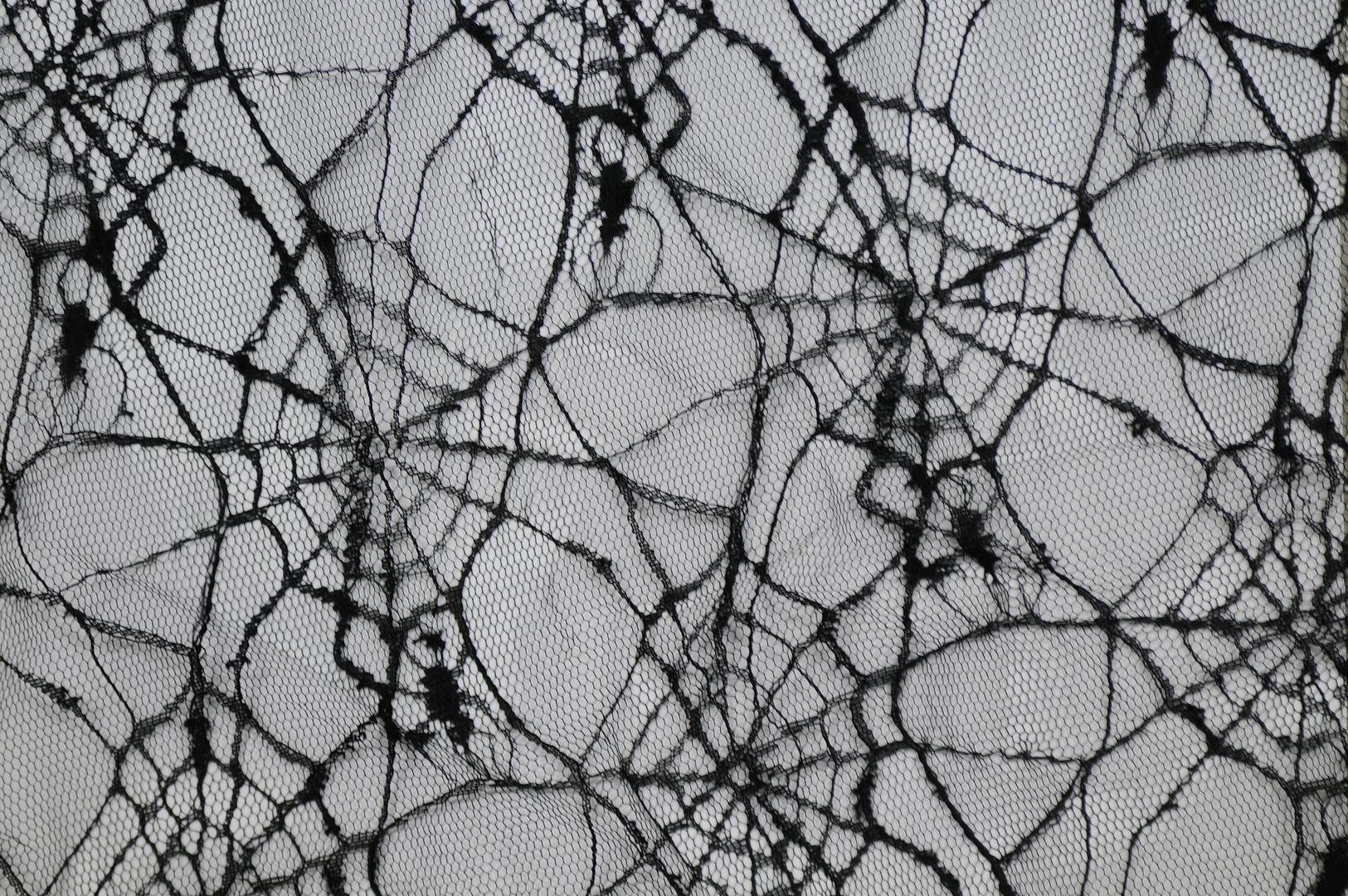 NEW BLACK spider web FABRIC 5.99/YARD eBay