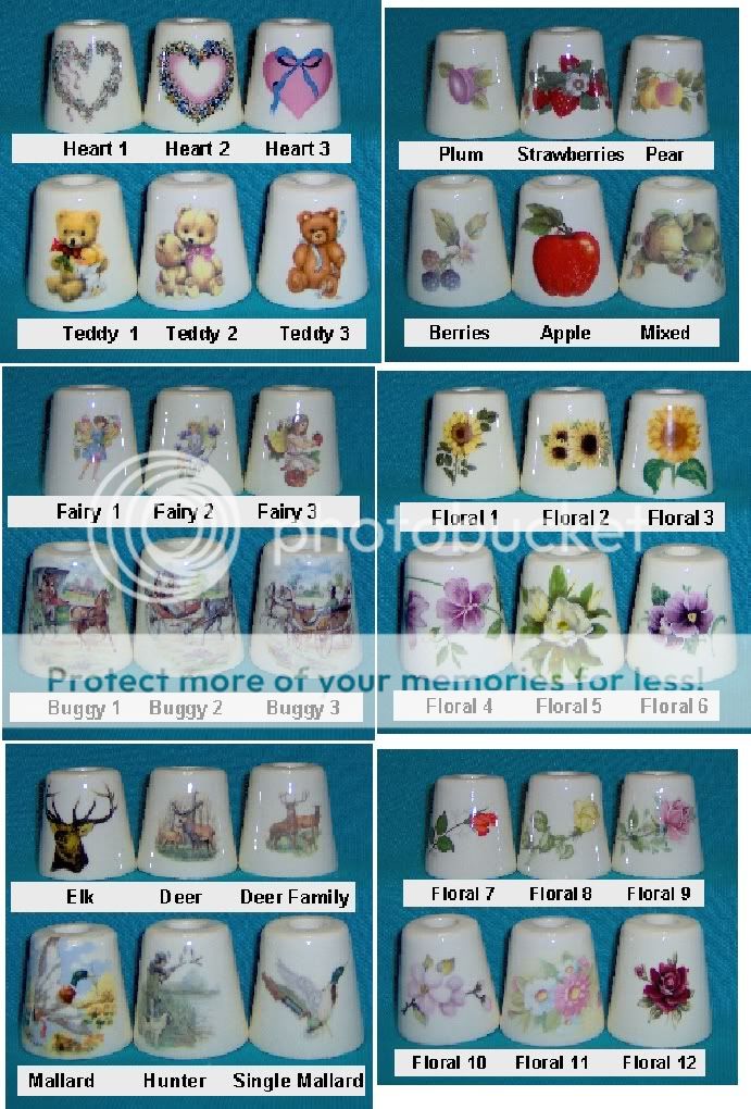 Butterflies Ceramic Cigarette Snuffers 180 Designs  