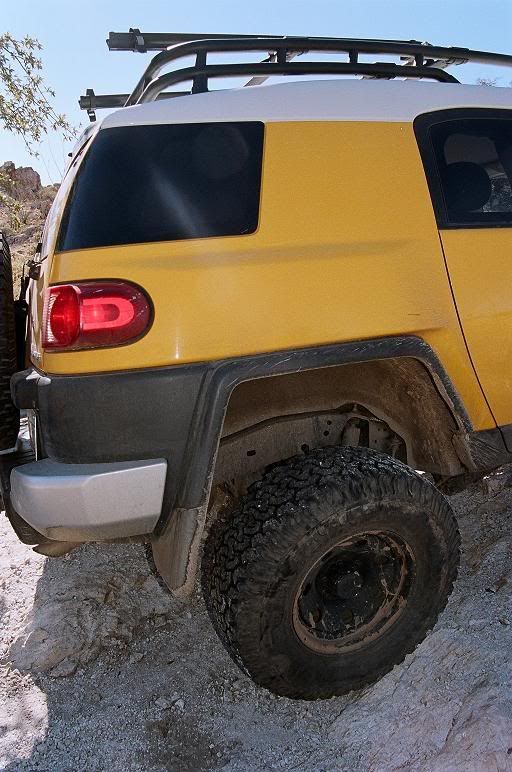 SE with BFG AT 285 rubs | Toyota FJ Cruiser Forum