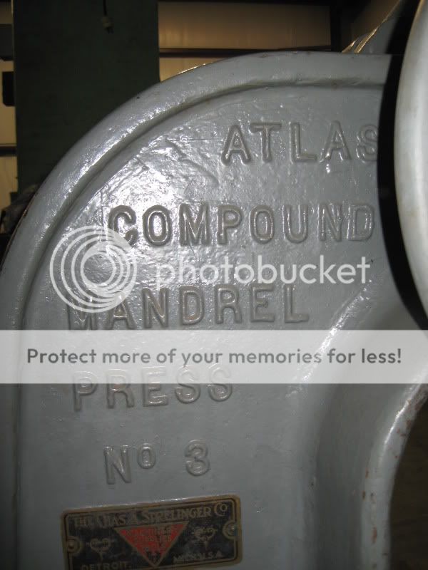 FS Atlas 3 compound leverage arbor press