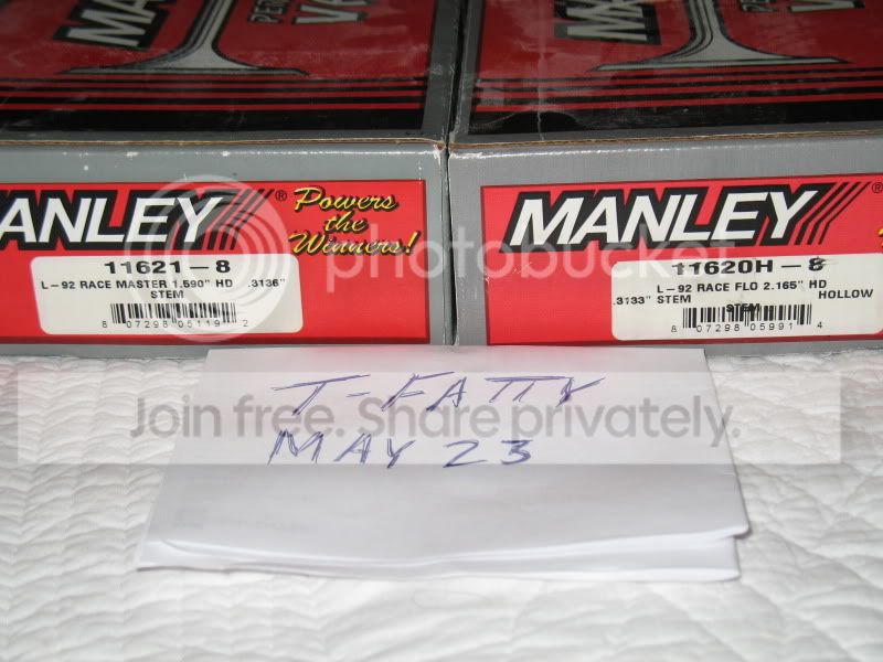 Manley 11347-8 Race Master Exhaust Valves