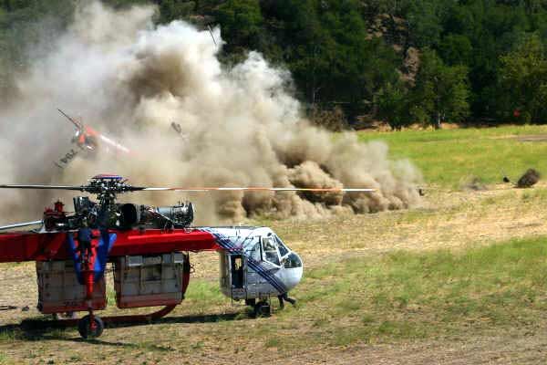 CH-54 Skycrane crash Photo's - AvCom