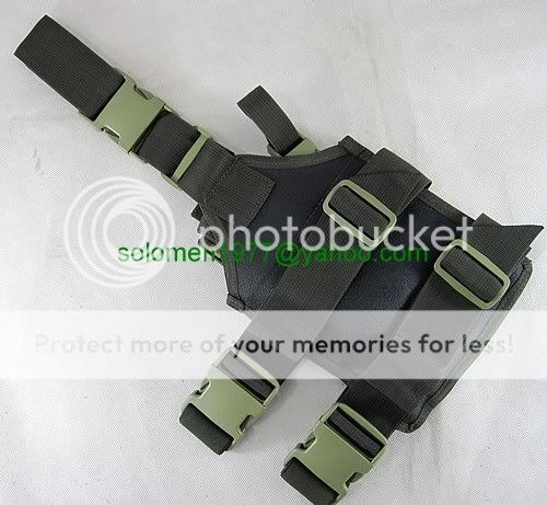 New Molle SpecOps Seals Drop Leg Holster Marpat Airsoft  