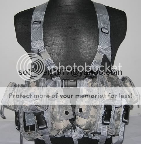 Brand New ACU Load Bearing Tactical Vest   Airsoft game  