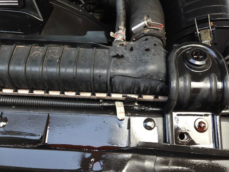 Anybody ever have a radiator do this? - Ford Truck Enthusiasts Forums