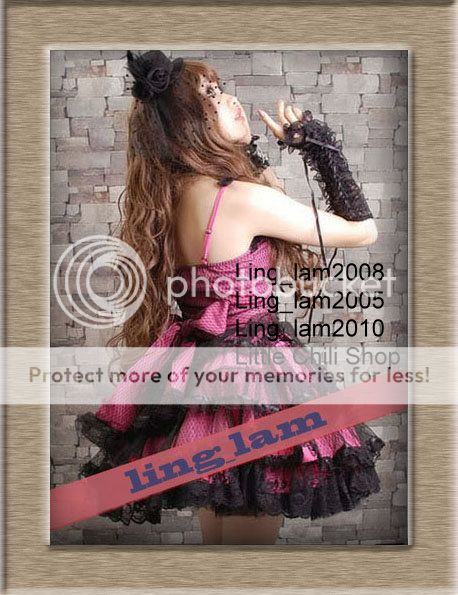 Dolly Gothic Punk Lolita Party Dress+Mini Jacket 61177P  